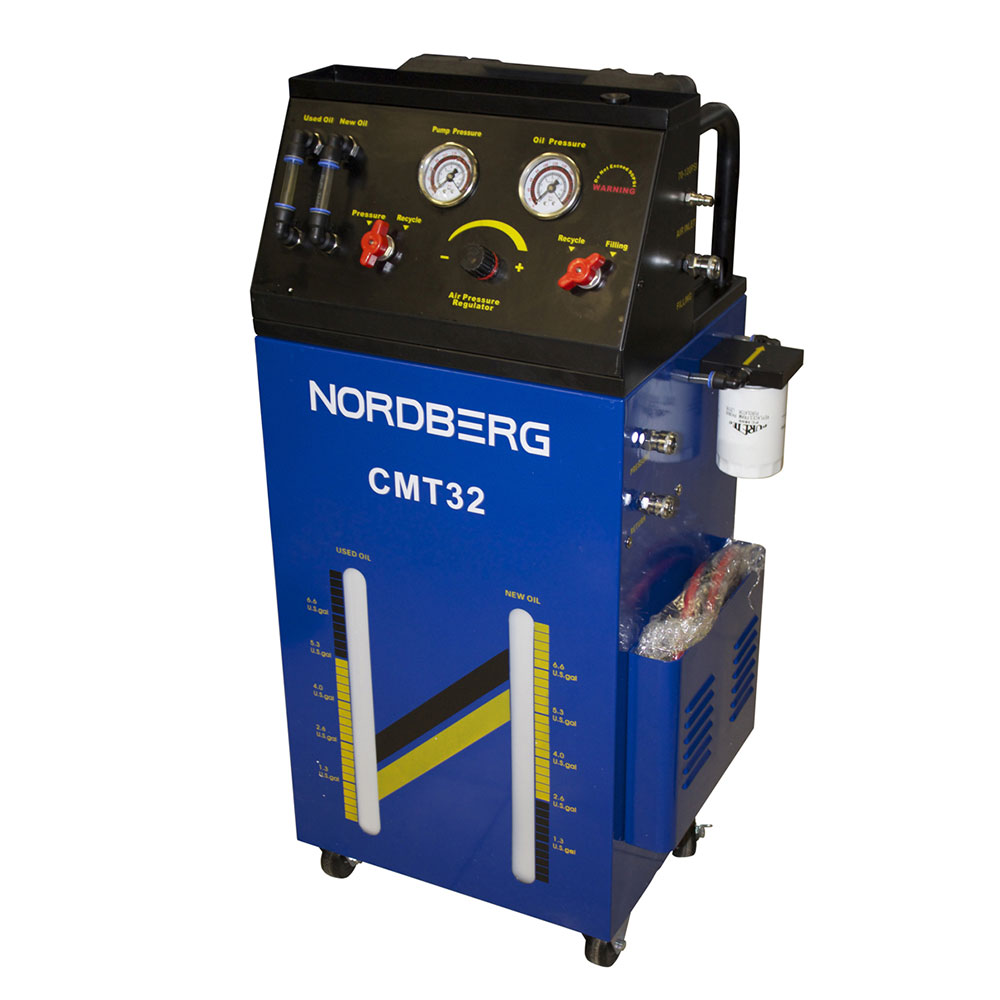 NORDBERG CMT32 - Установка для промывки масляной системы автоматической коробки передач и для замены жидкости ATF